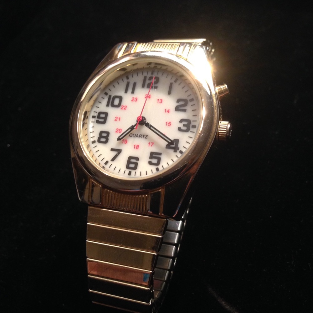 NEW! Nurses watch with military time